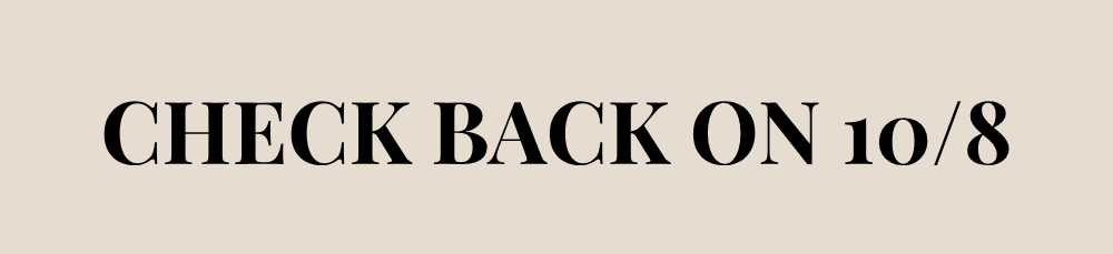 Check back on 10/8